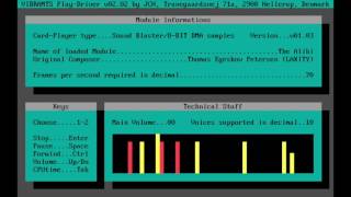 The Alibi by Laxity converted to an AdlibSoundBlaster version by JCH from Vibrants [upl. by Haymo]