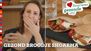 Gezond broodje shoarma  Favorieten Gezonde Stijl  Gezond recept  Voedingscentrum [upl. by Amadus]