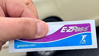 IPASS  EZPASS STICKER ACTIVATION AND INSTALLATION INFORMATION [upl. by Edak]