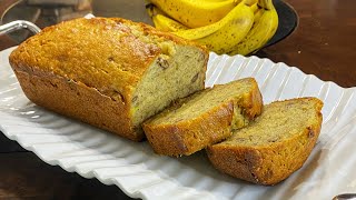 Como hacer el mejor PAN de PLATANO [upl. by Nananne]