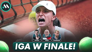 ŚWIĄTEK  PAOLINI W FINALE ROLAND GARROS [upl. by Milka]