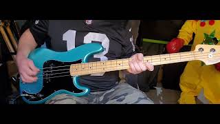 The GoGos  Vacation bass cover  play along [upl. by Keryt]