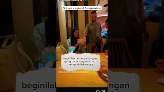 MasyaAllah shireen dan Wisnu shorts romantis shireensungkar teukuwisnu [upl. by Rolyat378]