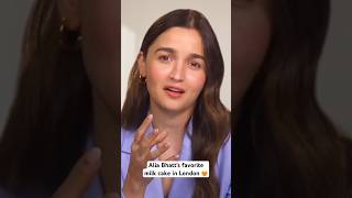 Alia Bhatt favourite milk cake in London 😍 aliabhatt London food shortvideo shortsfeed [upl. by Cordie919]