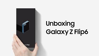 Galaxy Z Flip6 Unboxing  Samsung [upl. by Ettezzus]