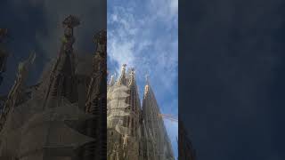 sagrada familia barcelona church [upl. by Ahsinoj]