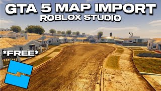 GTA 5 ROBLOX STUDIO FULL MAP UNCOPYLOCKED FREE DESCRIPTION [upl. by Asiuqram]