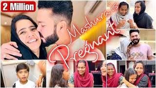 Mashura Is PREGNANT🤰 Family REACTIONS 🤩  Mashura  Basheer Bashi  Suhana [upl. by Eagle846]