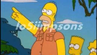 El monte Kilimanjaro en los Simpsons [upl. by Tewell]