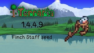 Finch Staff Terraria seed 1449 [upl. by Longley]