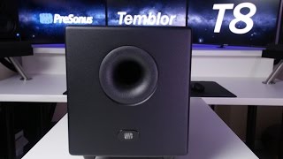 PreSonus Temblor T8 Subwoofer Review [upl. by Grobe]