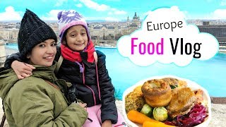 EUROPE Food Vlog  Budapest Vienna Prague MyMissAnand NishaTries CookWithNisha [upl. by Gwenore963]