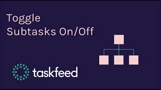 Toggle Subtasks On amp Off [upl. by Eenalem]