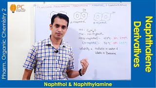 Naphthalene Derivatives Naphthol and Naphthylamine Organic Chemistry [upl. by Noryd]