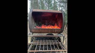 RoCC biochar kiln in the forest second trial highlights [upl. by Wolford]