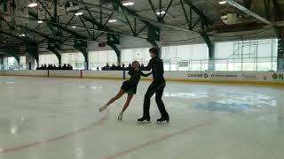 Naomi WILLIAMS  Lachlan LEWER USA Pairs FS John Nicks Pairs Challenge 2024 [upl. by Enilemme]