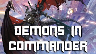 Demons In Commander [upl. by Annauqaj522]