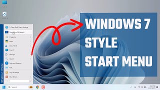 Get the Classic windows 7 start menu using OpenShell [upl. by Kirwin]