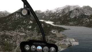 Lockheed Martin® Prepar3D® v3 ålesund to straumgjerde on flight simulator [upl. by Ahsiryt]