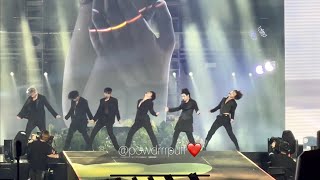 220415  FANCAM  Blood Sweat Tears  Fake Love  BTS PTD Las Vegas  Day 3  Allegiant  4K 직캠 [upl. by Yajeet]