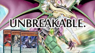 YGO 2CARD UNBREAKABLE DRAGUNITY AMORPHAGE LOCK 2023 ft Dragunity Barcha [upl. by Enogitna969]