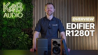 Edifier R1280T Active Bookshelf Speakers Product Overview [upl. by Feeney880]