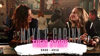 Maya amp Carina  Their Story 3x05 4x16 [upl. by Nivram]