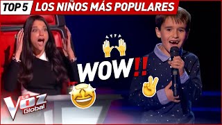 NADIE se esperaba estas ASOMBROSAS actuaciones en La Voz Kids [upl. by Anaigroeg107]