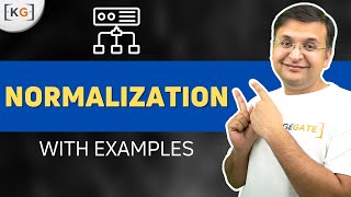 43 Normalization in DBMS [upl. by Yznel]