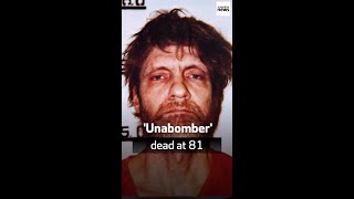 Convicted Unabomber Ted Kaczynski dead at 81 [upl. by Uehttam]