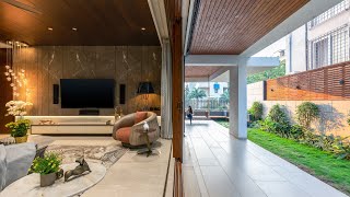 Step inside this 7000 Sq Ft tranquil contemporary bungalow with clean lines amp natural materials [upl. by Katharyn]