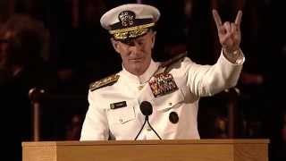 University of Texas at Austin 2014 Commencement Address  Admiral William H McRaven [upl. by Ainehta]