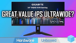 Gigabyte M34WQ Review Our New Favorite Gaming Ultrawide [upl. by Ahcilef125]