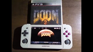 DOOM 3 CHEATS ON ANDROID RETRO HANDHELDS [upl. by Collbaith]