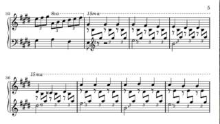 Romance from Jeux Interdits  Piano arrangement with sheet music [upl. by Melloney404]