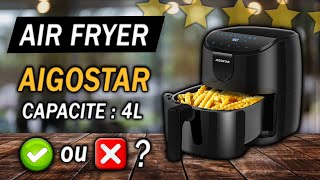 Aigostar Friteuse sans Huile 4L  Avis [upl. by Thanh]