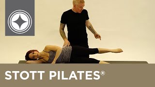 STOTT PILATES® for Triathletes  Run Training Side Kick [upl. by Berardo]