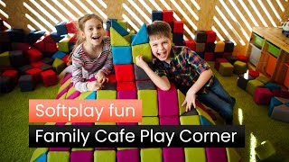 Family Cafe Play Corner  Softplay Fun [upl. by Resor375]