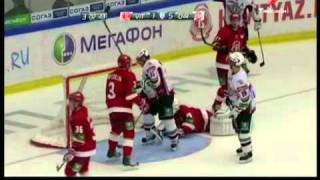 KHL  Vityaz vs Dinamo Riga 17  09102011 [upl. by Naitsyrk]