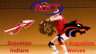 HS Volleyball Groveton vs San Augustine [upl. by Russo273]