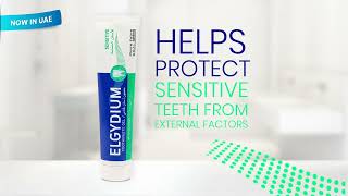 Get rid of tooth sensitivity as of 2 weeks of use with Elgydium Sensitive Toothpaste [upl. by Annaerb]