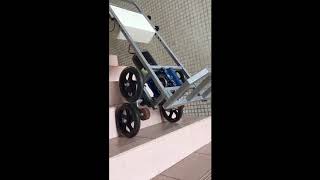 Fourwheel Stair Climbing Trolley sct f001 [upl. by Aihsena]