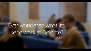 Why Deloitte is a great place to start a career [upl. by Annekim]