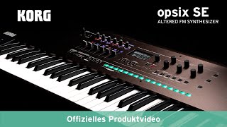 KORG opsix SE  opsix SE Platinum  Offizielles Produktvideo [upl. by Sigfried]