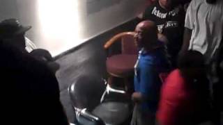 40Glocc vs Compton Menace Black Wall Street Club Fight [upl. by Othella444]