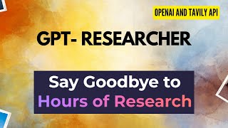 Shocking Trick to Conduct Hours of Research  GPTResearcher az [upl. by Onilecram476]