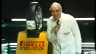 Classic Ads Pirelli Tyres with Professor Stanley Unwin [upl. by Eveiveneg731]