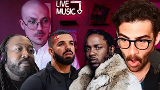 Hasan Speaks to Fantano ft FD Signifier on Drake vs Kendrick  HasanAbi reacts [upl. by Ilatfen]