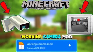 Security Camera ModsAddons  MINECRAFT EDUCATION [upl. by Mooney814]