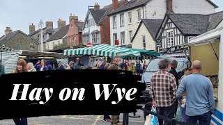 HAY ON WYE Travel Guide  Markets Antiques and Books [upl. by Orestes101]